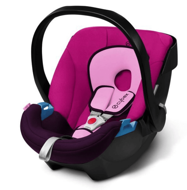 Автокрісло Cybex Aton Silver 0-13 кг Purple Rain