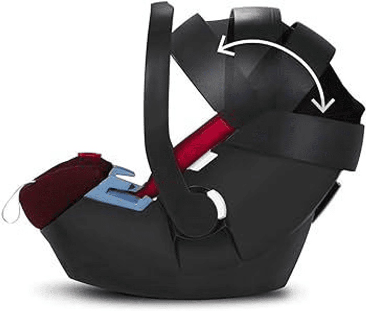 Автокрісло Cybex Aton Silver 0-13 кг Purple Rain  Фото №0