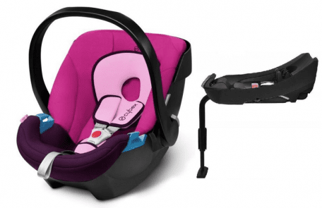 Автокрісло Cybex Aton Silver 0-13 кг Purple Rain  Фото №2