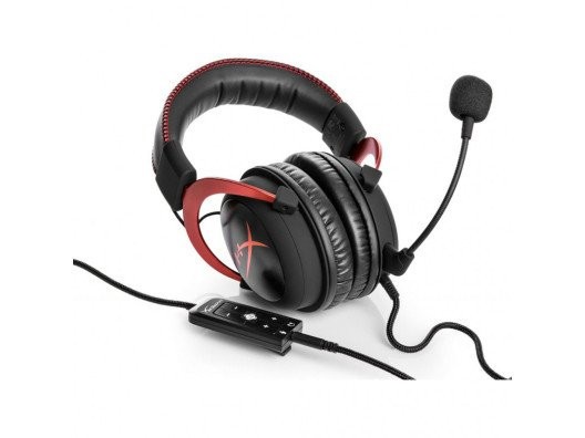 Навушники з мікрофоном HyperX Cloud II Red (KHX-HSCP-RD/4P5M0AA)  Фото №0