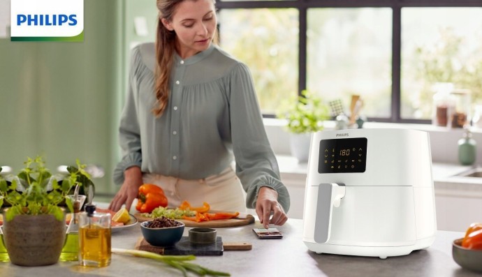 Мультипечь (аэрофритюрница) Philips Airfryer Ovi Essential XL HD9270/00  Фото №4