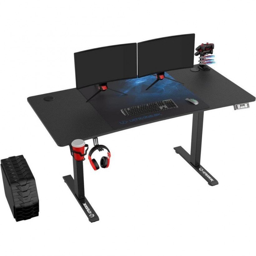 Комп&#039;ютерний стіл з електричним регулюванням Ultradesk Level V2  Фото №0