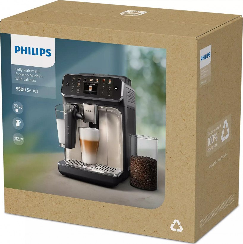 Кавоварка Philips Series 5500 EP5543/90  Фото №0