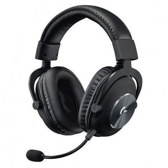 Навушники з мікрофоном Logitech G PRO X Gaming Headset Black (981-000818)  Фото №0