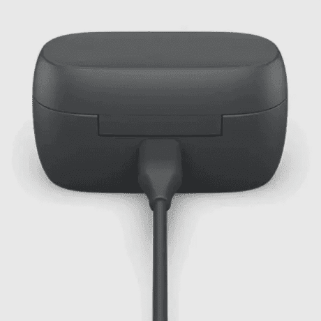 Наушники TWS JABRA Elite 4 Dark Gray (100-99183700-98)  Фото №2