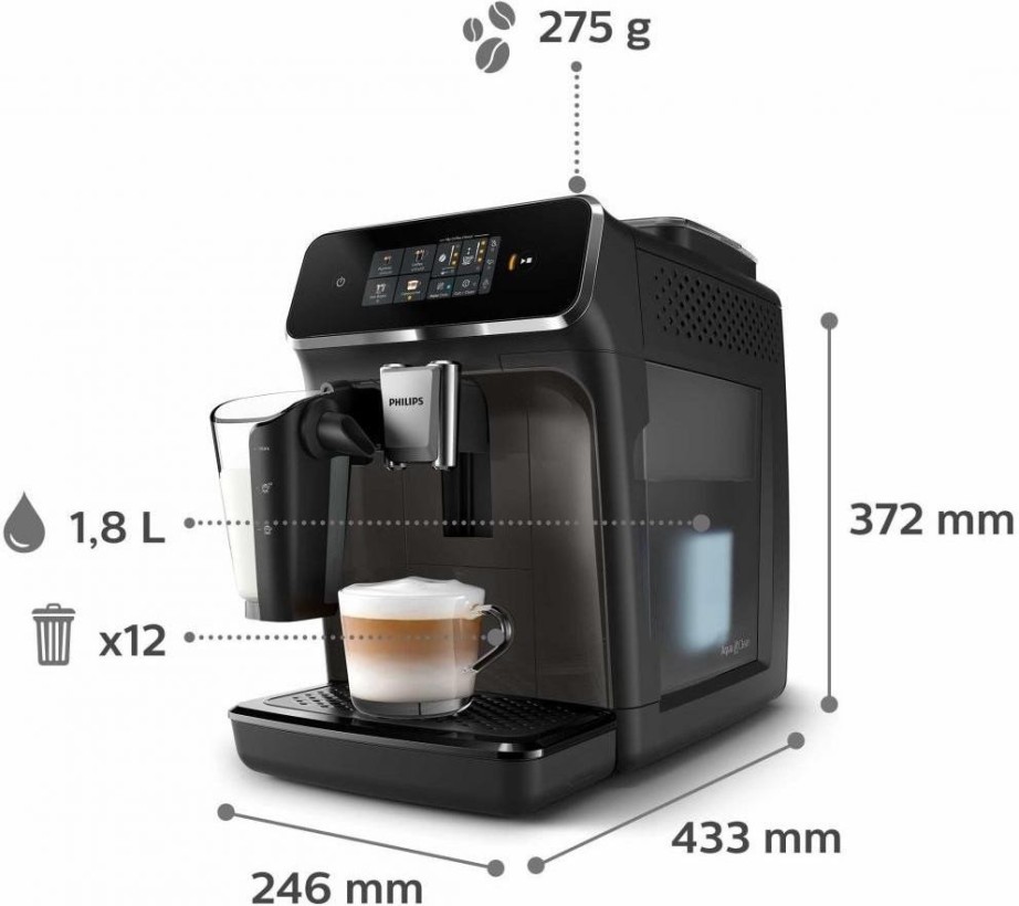 Кавомашина автоматична Philips Series 2300 LatteGo EP2334/10  Фото №0