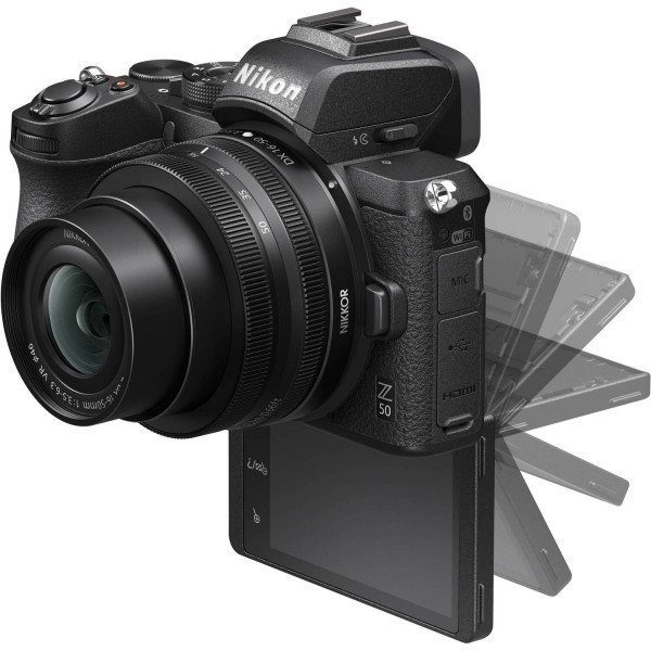 Бездзеркальний фотоапарат Nikon Z50 kit (16-50mm)VR (VOA050K001)  Фото №1