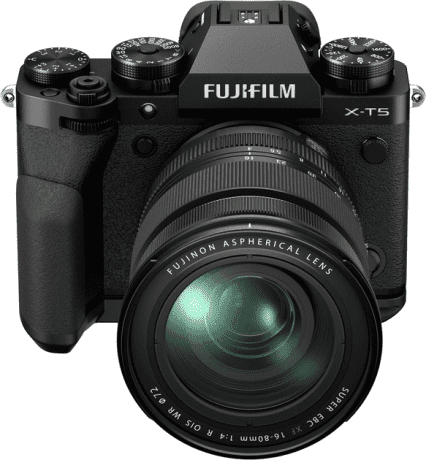 Бездзеркальний фотоапарат Fujifilm X-T5 kit 16-80mm black (16782636)  Фото №0