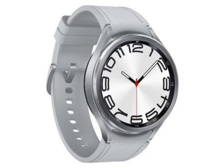 Смарт-годинник Samsung Galaxy Watch6 Classic 47mm eSIM Silver (SM-R965FZSA)  Фото №1