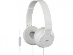 Навушники з мікрофоном JVC HA-SR185 White (HA-SR185-W)