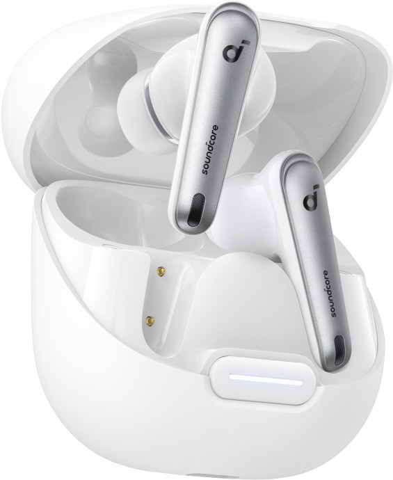 Навушники TWS Anker SoundCore Liberty 4 NC Clear White (A3947G21)  Фото №2