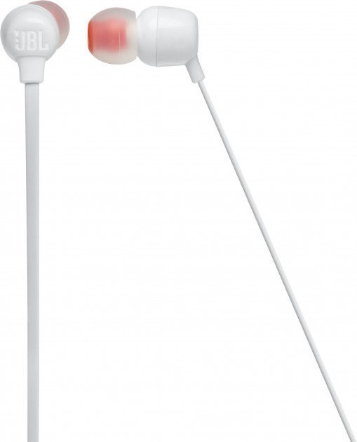 Наушники с микрофоном JBL Tune 115 BT White (JBLT115BTWHT)  Фото №1