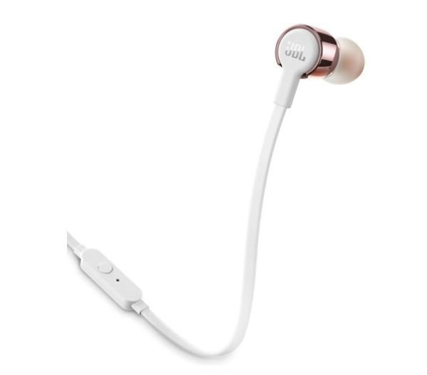 Навушники з мікрофоном JBL T290 Rose Gold (JBLT290RGD)  Фото №0