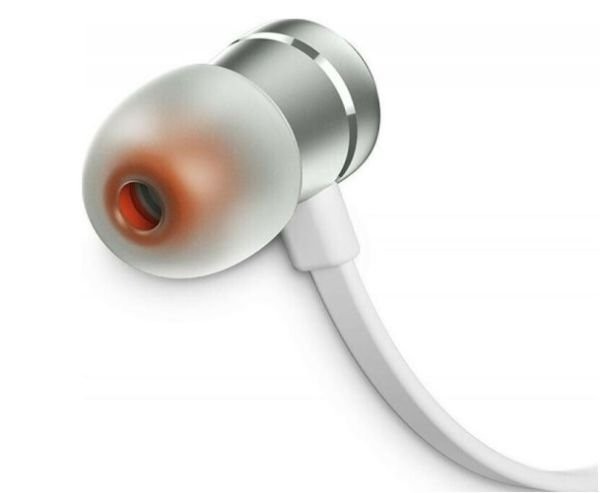Навушники з мікрофоном JBL T290 Silver (JBLT290SIL)  Фото №2