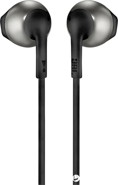 Навушники з мікрофоном JBL T205 Black (JBLT205BLK)  Фото №0