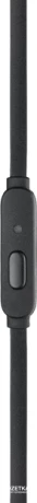 Наушники с микрофоном JBL T205 Black (JBLT205BLK)  Фото №3