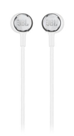 Навушники з мікрофоном JBL Live 100 White (JBLLIVE100WHT)  Фото №2