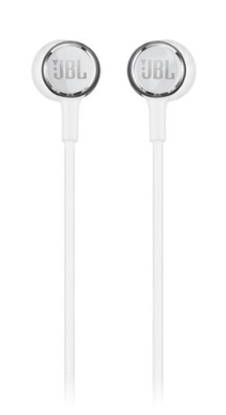 Навушники з мікрофоном JBL Live 100 White (JBLLIVE100WHT)  Фото №2