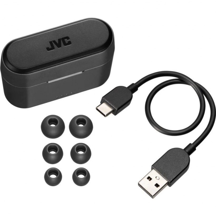 Наушники TWS JVC HA-A9T Black (HA-A9T-B-E)  Фото №2