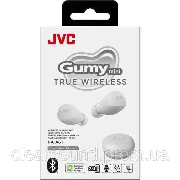 Навушники TWS JVC HA-A6T White (HA-A6T-W-U)  Фото №0