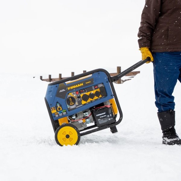 Комбінований генератор (газ-бензин) Firman Tri Fuel 7500W (T07571)  Фото №7