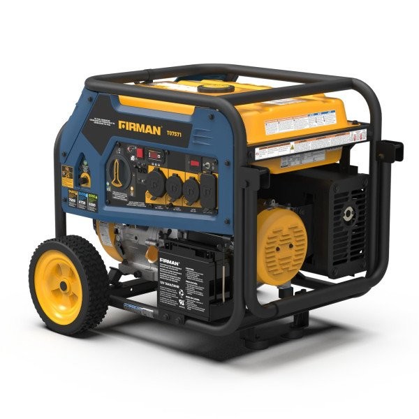 Комбінований генератор (газ-бензин) Firman Tri Fuel 7500W (T07571)  Фото №13