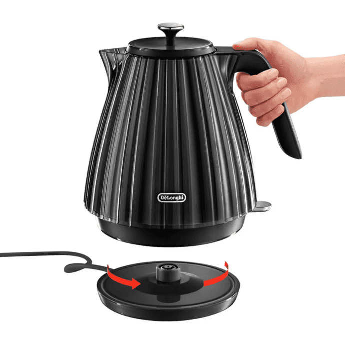 Электрочайник Delonghi Ballerina KBD2001.BK  Фото №0