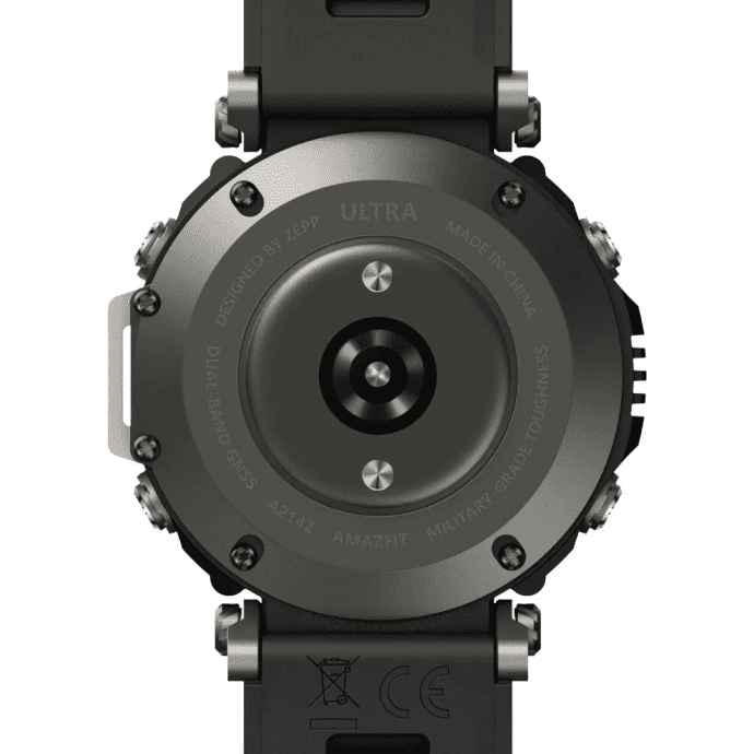 Смарт-годинник Amazfit T-Rex Ultra Abyss Black  Фото №3