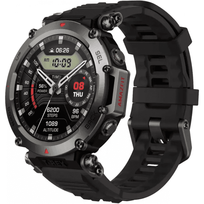 Смарт-годинник Amazfit T-Rex Ultra Abyss Black  Фото №4