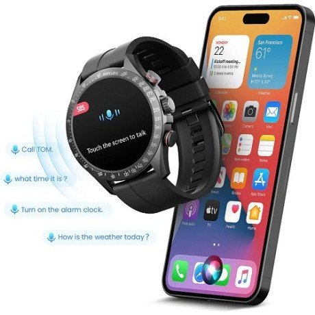 Смарт-годинник Haylou Solar Pro LS18 Black  Фото №6