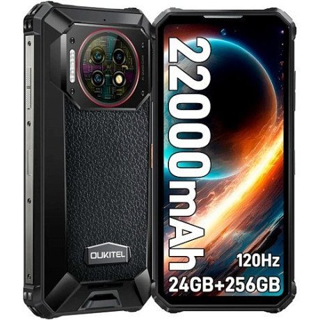 Смартфон Oukitel WP19 Pro 8/256GB Black Global EU  Фото №11