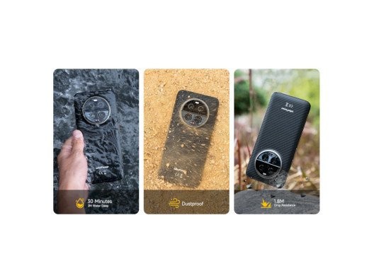 Смартфон Ulefone Armor 23 Ultra 12/512GB Elite Black (Global EU)  Фото №15