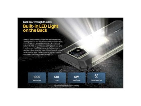 Смартфон Ulefone Armor 24 12/256GB Black (Global EU)  Фото №12