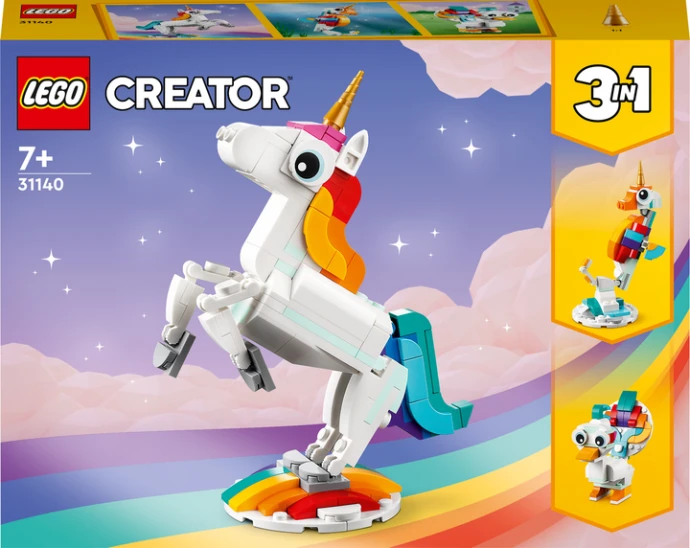 Блоковый конструктор LEGO Creator Волшебный единорог (31140)