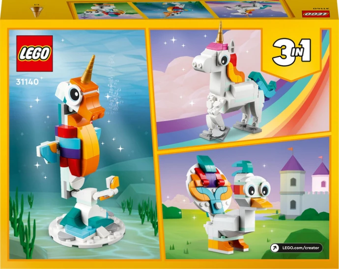 Блоковый конструктор LEGO Creator Волшебный единорог (31140)  Фото №7