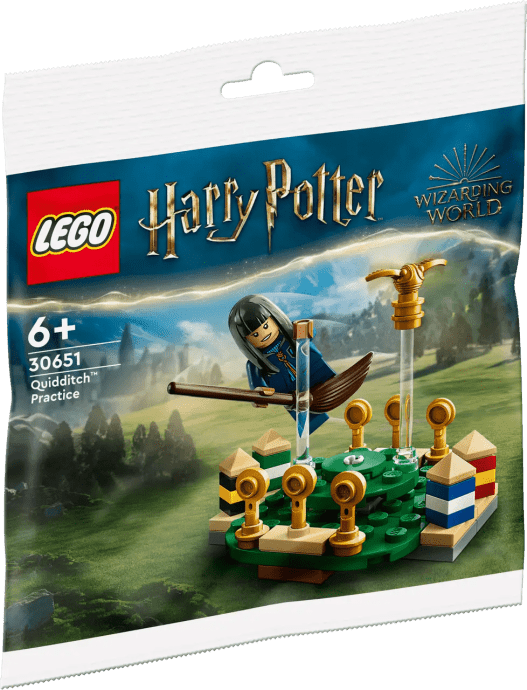 Блоковый конструктор LEGO Harry Potter Тренировки по квиддичу 55 деталей (30651)  Фото №1