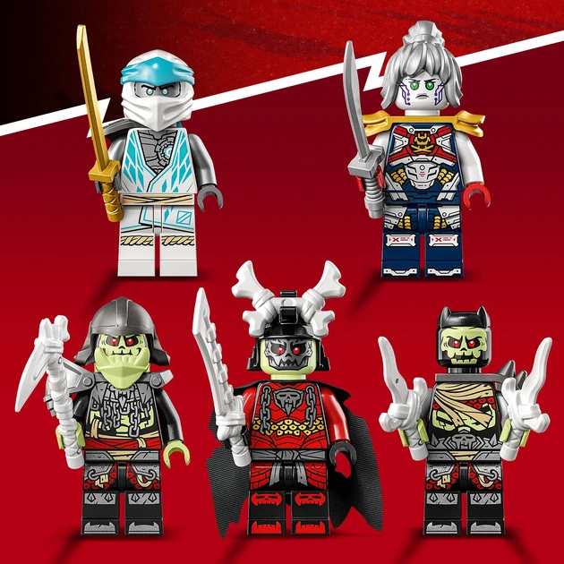 Блоковий конструктор LEGO Ninjago Істота Крижаний Дракон Зейна (71786)  Фото №6