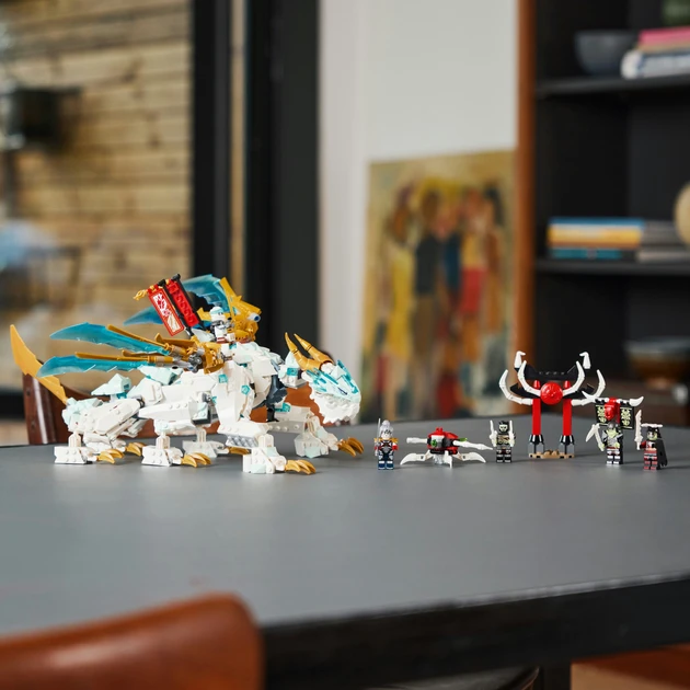 Блочный конструктор LEGO Ninjago Существо Ледяной Дракон Зейна (71786)  Фото №3