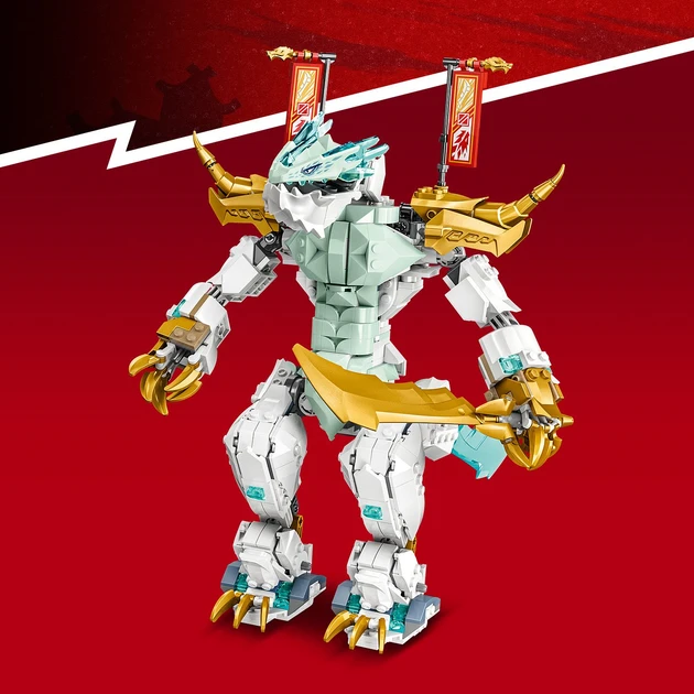 Блочный конструктор LEGO Ninjago Существо Ледяной Дракон Зейна (71786)  Фото №4