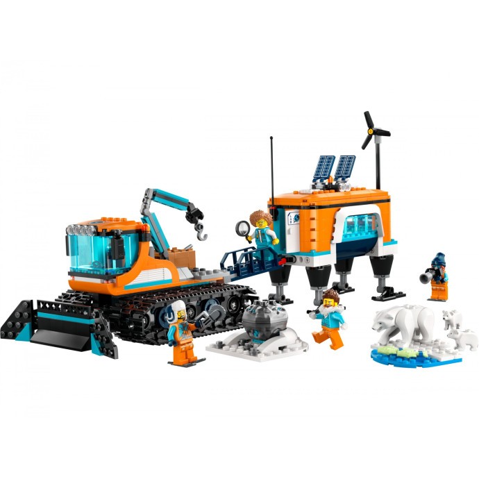 Блоковый конструктор LEGO Грузовик Arctic Explorer и мобильная лаборатория (60378)