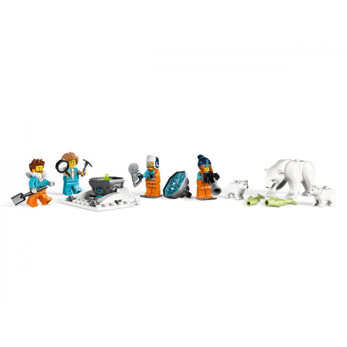 Блоковый конструктор LEGO Грузовик Arctic Explorer и мобильная лаборатория (60378)  Фото №1