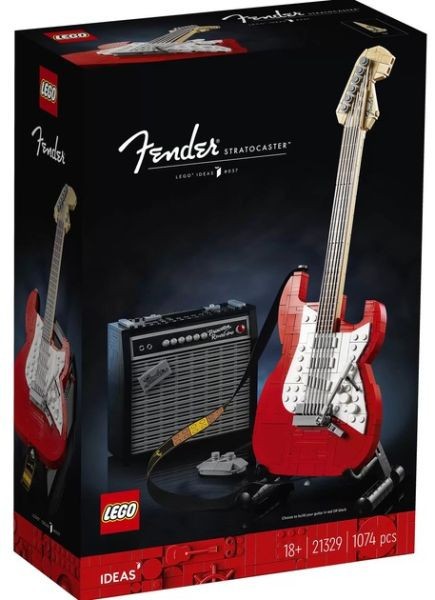 Блоковий конструктор LEGO Гитара Fender Stratocaster (21329)