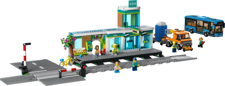 Блоковий конструктор LEGO Железнодорожная станция (60335)  Фото №7