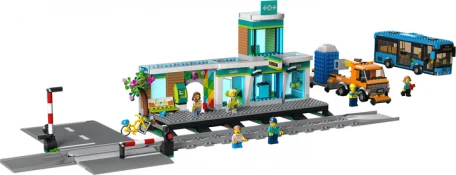 Блоковий конструктор LEGO Железнодорожная станция (60335)  Фото №7