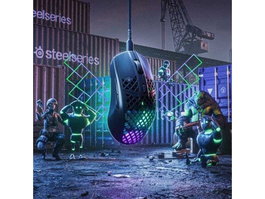 Миша SteelSeries Aerox 3 Onyx Black (62611)  Фото №5