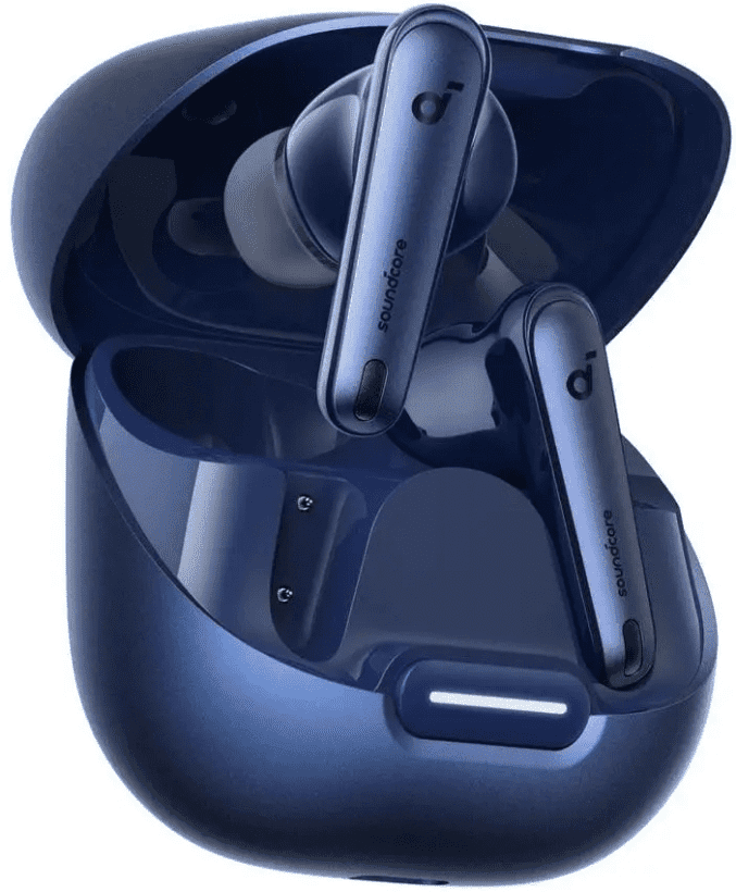 Навушники TWS Anker SoundCore Liberty 4 NC Navy Blue (A3947G31)  Фото №1