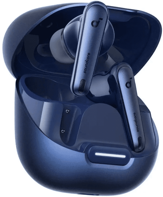 Навушники TWS Anker SoundCore Liberty 4 NC Navy Blue (A3947G31)  Фото №1