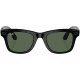 Смарт-окуляри Ray-Ban Meta Wayfarer Shiny Black Frame Green Lenses (RW4006 601/71 50-22) (Open Box)