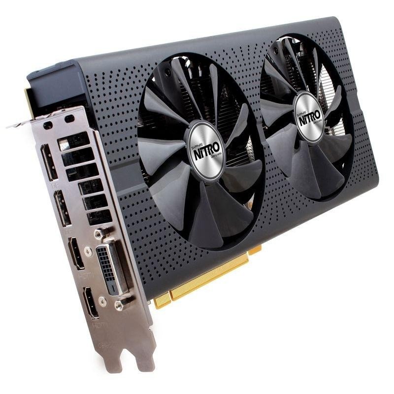 Відеокарта Sapphire Radeon RX 480 8G OC NITRO+ (11260-01) (No box)  Фото №1