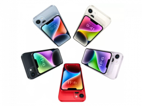 Смартфон Apple iPhone 14 Plus 256GB eSIM Midnight (MQ3X3)  Фото №3